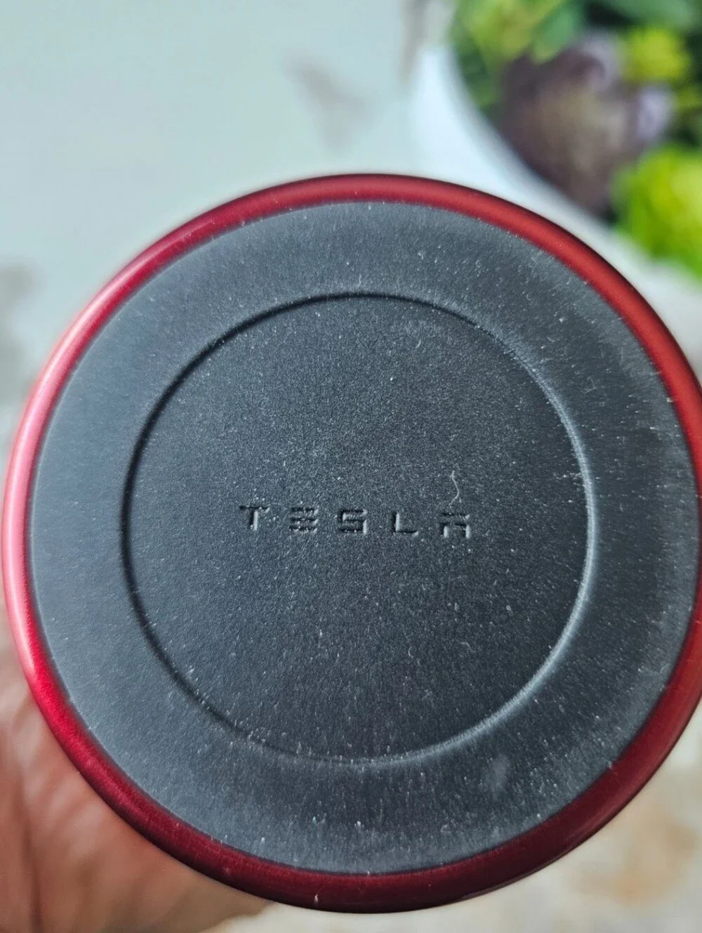 Tesla vessel ultra red water bottle